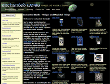Tablet Screenshot of enchantedworks.com